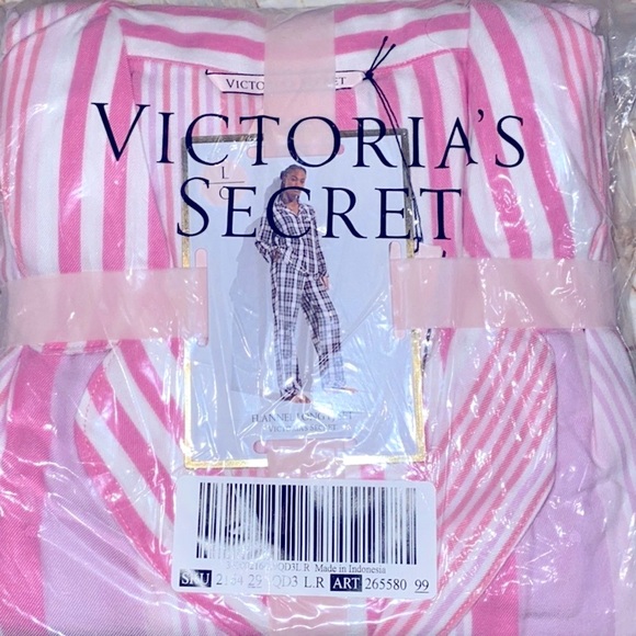 Victoria's Secret Pink Striped Pajama Set - Picture 5 of 8